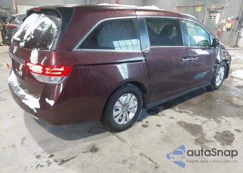2015 Honda Odyssey Ex из США, поврежденный, VIN 5FNRL5H42FB111727